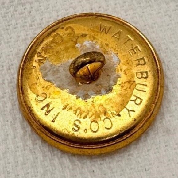 Qty 12 USA State Seal Buttons 1700's/1800's - Picture 2 of 3